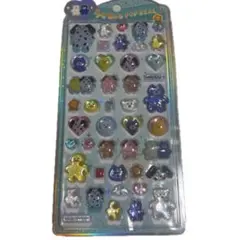 正規品　mojojojo モジョジョジョ うるちゅるポップシール　青