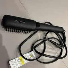 SALONIA ブラシヘアアイロン ヒートブラシ