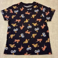 パウ・パトロール キッズ 半袖Tシャツ ネイビー 総柄のサムネイル