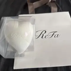 リファ ReFa ハートブラシ オーロラホワイト 袋付き