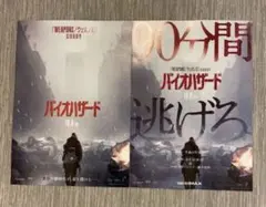 映画 バイオハザード フライヤー 2種各5枚セット