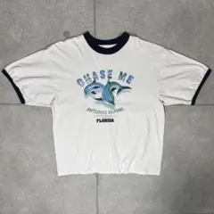 バンドウイルカ　リンガーTシャツ　ドルフィン　FLORIDA　アニマル　USA製