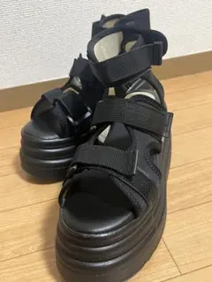 YOSUKE/ヨースケ 厚底ベルティッドサンダル 24.5cm