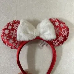 ディズニー　パリ　カチューシャ　クリスマス