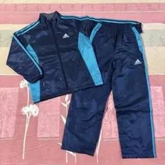アディダス　ジュニア　ウィンドブレーカー上下セット　130