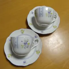 ノリタケ　カップ&ソーサーペアセット