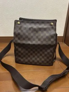 美品 ルイヴィトングラフィットダミエトートバッグ ブラック チェック 