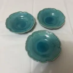 【値下げ】Awabiwareアワビウェア　輪花皿　3枚セット Awabi ware(あわびウェア)｜輪花皿 S/トルコ の通販｜ELLESHOP