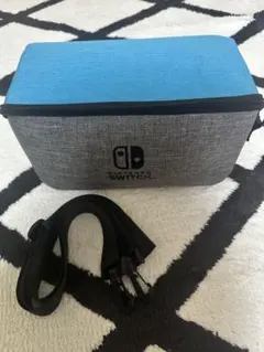 Nintendo Switch キャリングケース 青/灰色