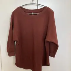 3月22日まで☆ユニクロ　レディース　トップス　ワッフル