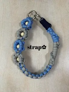 パラコードストラップ　ハンドストラップ　携帯ストラップ