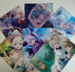 ローソン限定　ホロライブ　クリアファイルセット