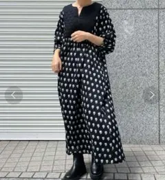 USED DOORS インドコットンプリントワンピース