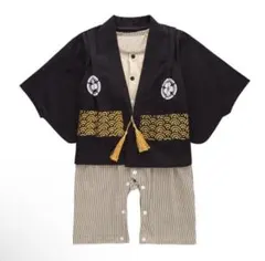 【新品】　袴 ロンパース 80 羽織 セット百日祝い