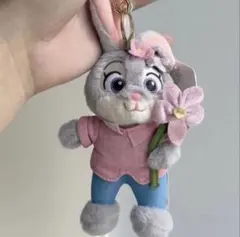 【レア／海外限定】ズートピア ジュディマスコットキーホルダー