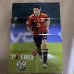 PEDRI スペイン代表 EURO 2020 ポスター