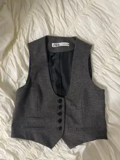 ZARA チェックセットアップ