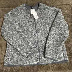 ユニクロ ボアフリースクルーネックカーディガン XL