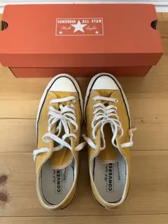 CONVERSEチャックテイラーCT70サンフラワー27.0cm箱有★使用少なめ