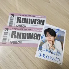 正門良規　RunWayカードフォト&落下物