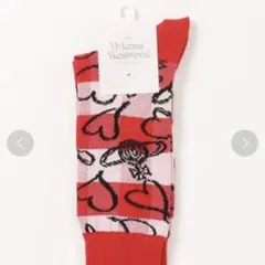 ヴィヴィアンウエストウッド　靴下　赤