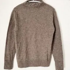 無印　無印良品　ムジルシ　良品計画　ニット　セーター　タートルネック　M