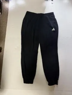 adidas 黒 ジャージパンツ Lサイズ