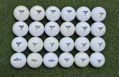 No.1111 ロストボール DUNLOP ゴルフボール 24個セット