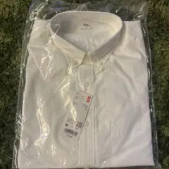 UNIQLO EFCブロードシャツ 長袖 ホワイト Mサイズ