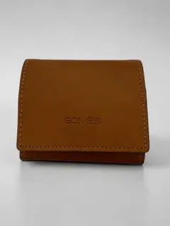そのままプレゼントに！SOMÉS. レザー キー&コインケース グリーン