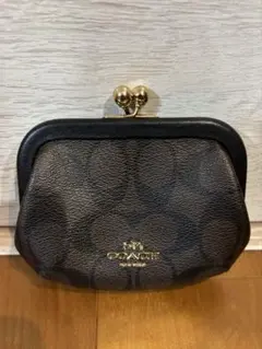 COACH ブラウン コインケース