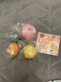 星のカービィ グルメフェス ぷにぷにし隊　マスコット 全4種コンプリート