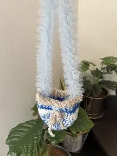 編み物ポシェット キッズ 大人