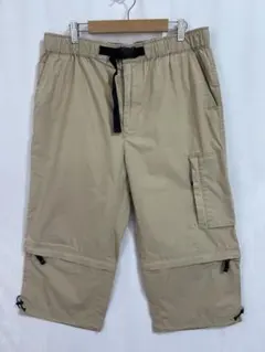 ユニクロ UNIQLO オールド 2way ハーフパンツ ショート ベージュ L