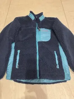 美品✴︎Columbia フリースジャケット ネイビー/ターコイズ
