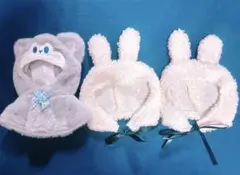 ジートリガー　ぬいぐるみ　ポンチョ　服　オオカミ　うさぎ　ぬい服