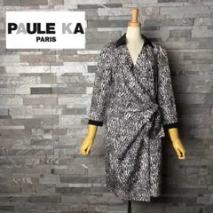 【新品未使用】PAULE KA ポールカ　カシュクール　ラップ　ワンピース　38のサムネイル