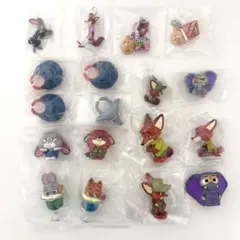 ズートピア ニック ジュディ フィニック ガチャ まとめ売り 18点セット