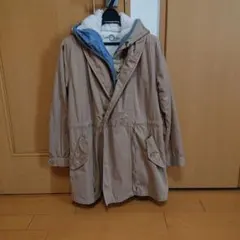 ベージュ インナー付きコート