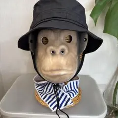 キッズ用 サファリハット ブラックのサムネイル
