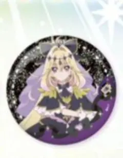 名探偵プリキュア　キュアアルカナ・シャドウ　缶バッジ　描き下ろし　限定品