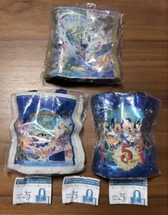 東京ディズニーシー　25周年　カプセルトイ　3種