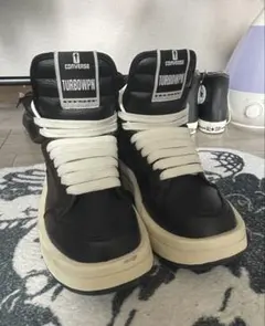 Rick Owens CONVERSE TURBOWPN ブラック スニーカー