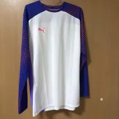 Puma DRYCELL 長袖シャツ ホワイト/パープル/ネイビーのサムネイル