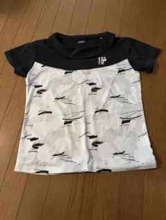 ローチェゲームシャツ Lサイズ　ホワイトブラックピンク