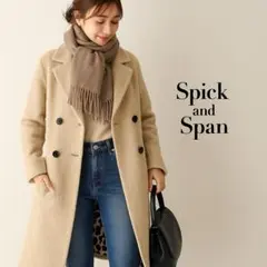 Spick & Span 裏地レオパード チェスターコート 36