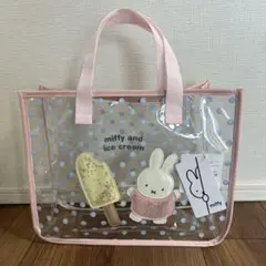 【新品】miffyミッフィー⭐︎プールバッグ　ビーチバッグ　プール　ピンク