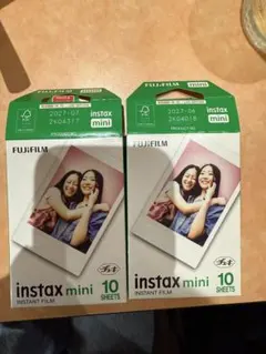 FUJIFILM instax mini インスタントフィルム 10枚×2パック