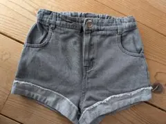 ANAP GIRL デニムショートパンツ グレー S 145センチ
