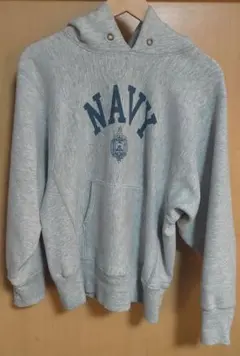 80s Champion リバースウィーブ 染み込み NAVY USA製